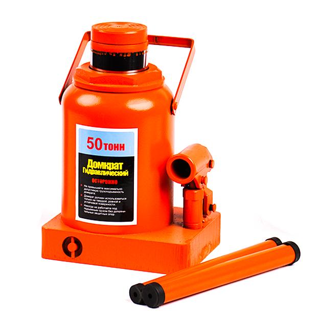 Гидравлический бутылочный домкрат 50т Kingqueen QJD48B фото 2