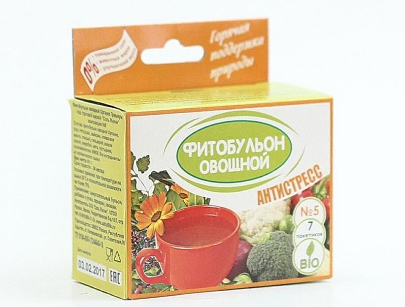 Фитобульон овощной № 5 Соль Жизни «Антистресс» 41 г ОПТ фото 4