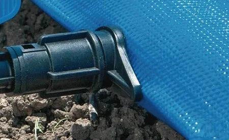 Лейфлет Monoflat ø 6'', 3,5 атм. синий, в бухте 100 м фото 3