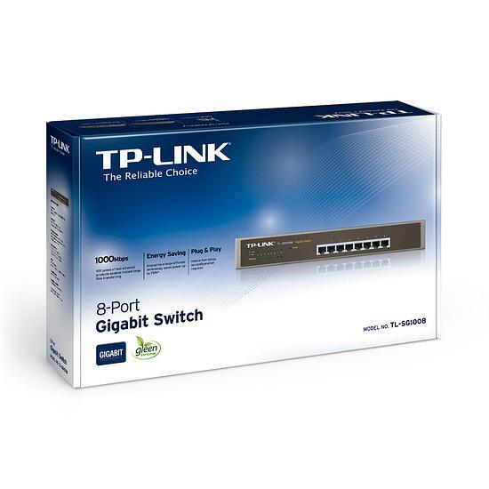 Коммутатор TP-Link TL-SG1008 фото 3
