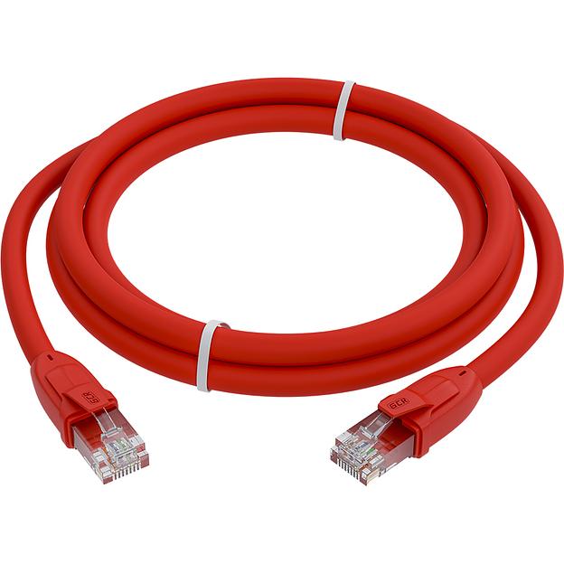 GCR Патч-корд прямой 7.5m UTP кат.6, красный, 24 AWG, ethernet high speed, RJ45, T568B, GCR-52707 Greenconnect GCR-52707 фото 2