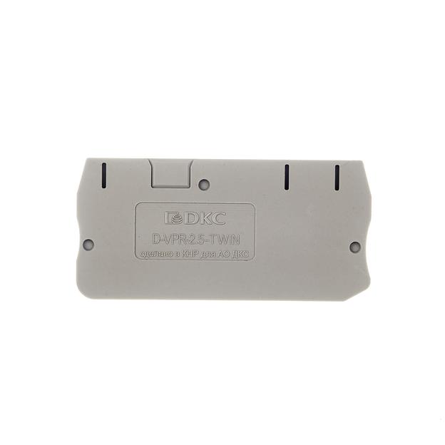Изолятор торцевой для клеммы VPR-2.5-TWIN фото 1