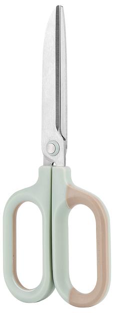 Ножницы Deli ENS055-GN Nusign офисные 180мм титановое покрытие сталь зеленый фото 2