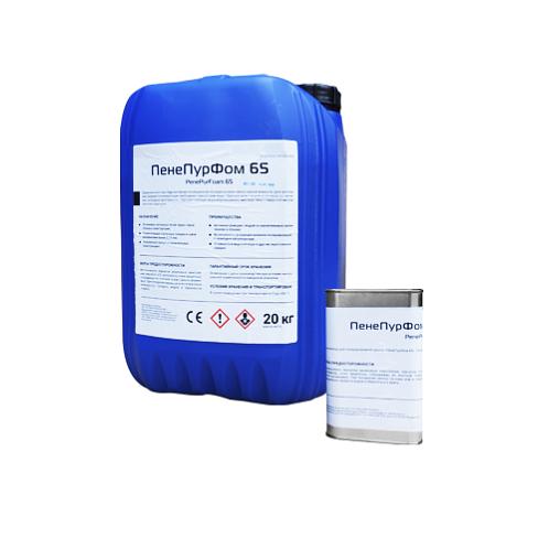Однокомпонентная гидроактивная инъекционная полиуретановая смола «PenePurFoam 65» катализатор 1 кг опт фото 1