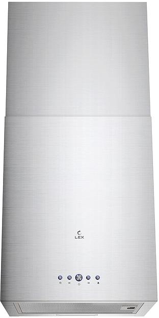 Вытяжка каминная Lex Mono 400 нержавеющая сталь управление: кнопочное (1 мотор) фото 1