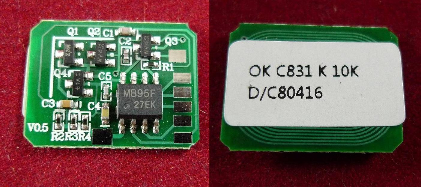 Чип OKI C831/841 (44844508) Black, 10K ELP Imaging® фото 1