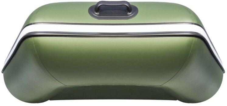 Лодка Аква 3200 слань книжка, 3200*1420*400 мм., цвет: зеленый фото 6