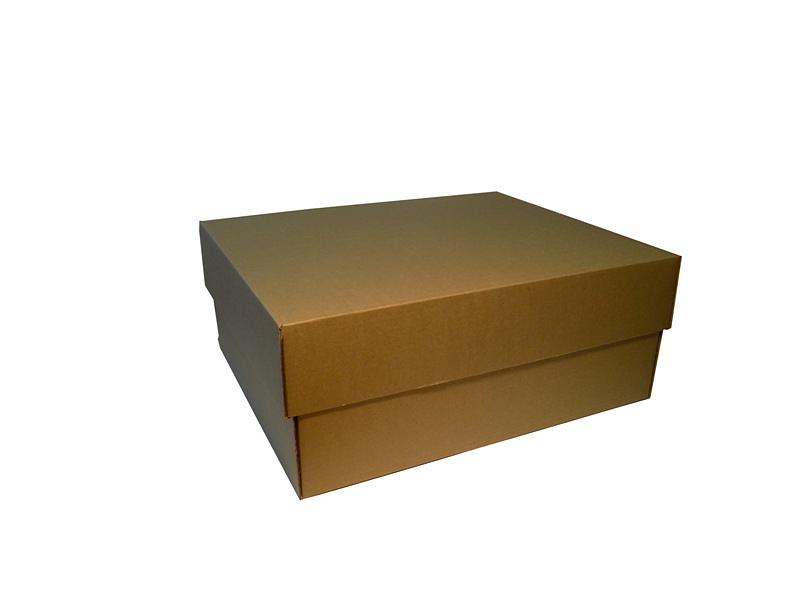 Коробка 490×410×195 из трёхслойного гофрокартона с вкладышем фото 1