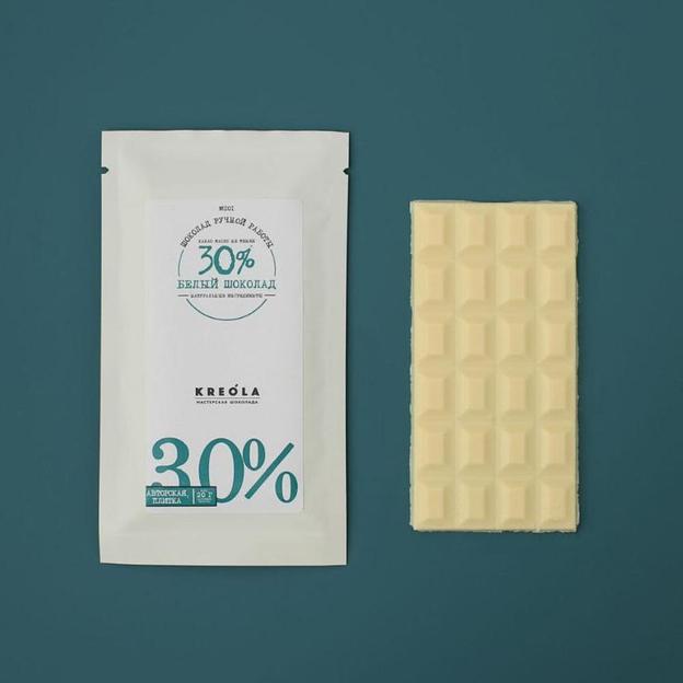 Белый шоколад Kreola, 20 г, опт фото 1