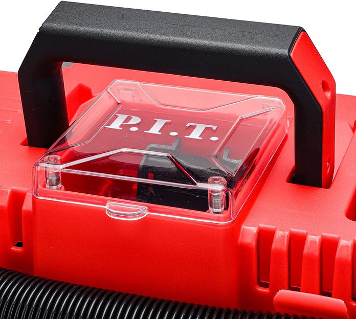 Строительный пылесос P.I.T. PVC20H-10A SOLO (уборка: сухая/влажная) синий фото 4