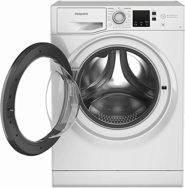 Стиральная машина Hotpoint NUS 5015 S RU класс: A загр.фронтальная макс.:5кг белый фото 2