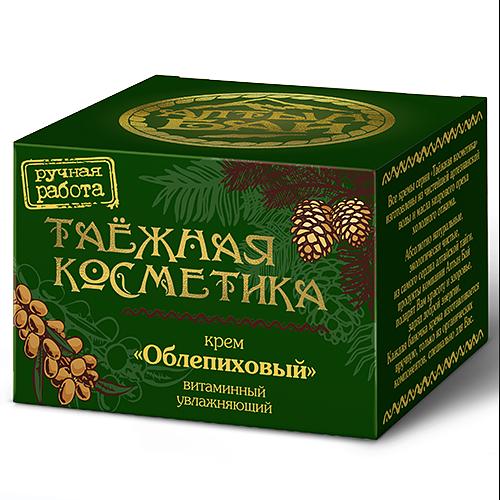Крем Алтын Бай «Облепиховый» витаминный, увлажняющий 50 мл, опт фото 1