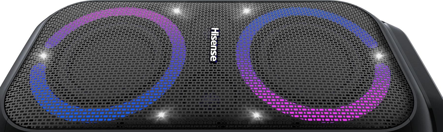 Минисистема Hisense Party Rocket 160 черный 160Вт FM USB BT фото 8