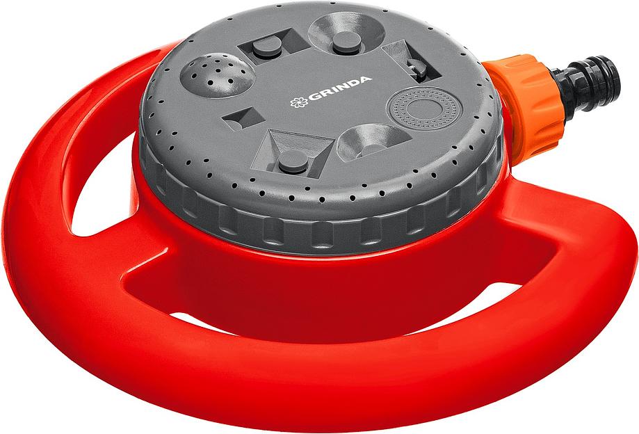 GRINDA GF-8, 8 режимов полива, на облегченной подставке, пластиковый, стационарный распылитель (8-427643) фото 1