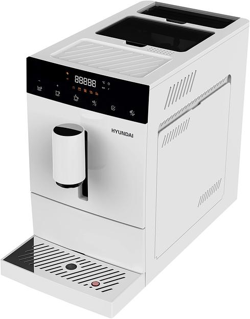 Кофемашина Hyundai HAM-4400 1350Вт белый/черный фото 1