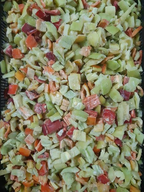 Перец замороженный «Кубик Микс» ОПТ фото 1