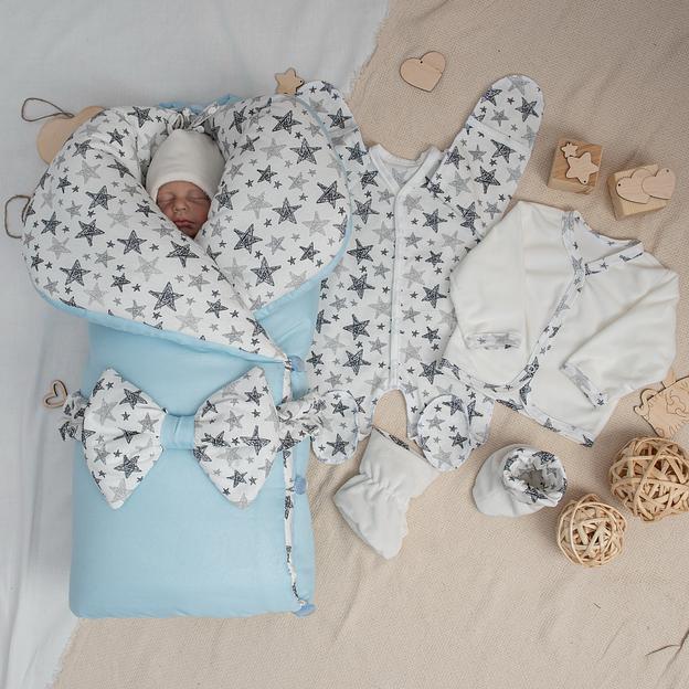 №361 Комплект на выписку «High in The Sky» голубой ОПТ фото 2