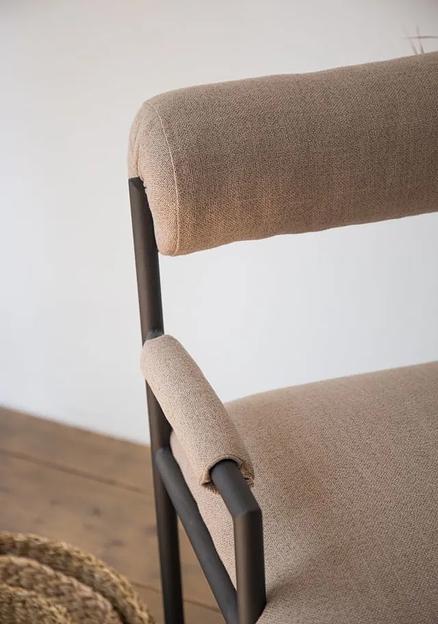 Стул с подлокотниками на металлическом каркасе Опт фото 4