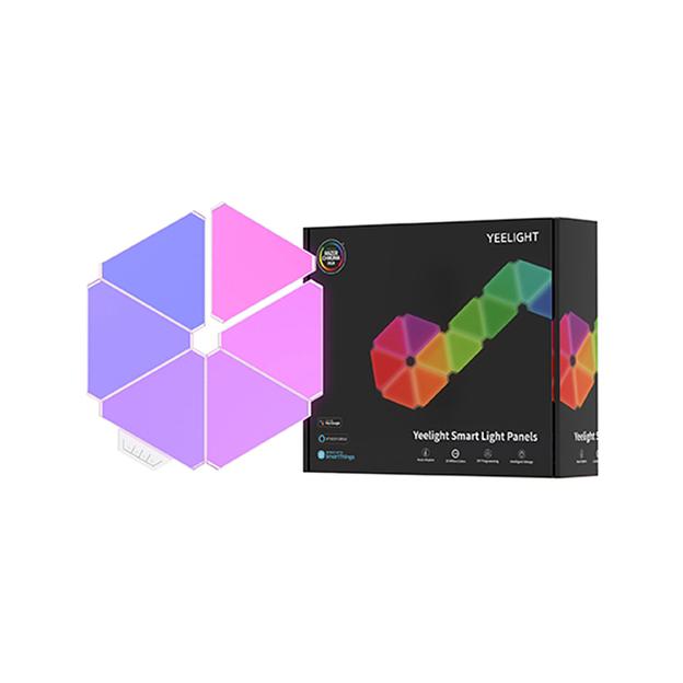 Умная настенная светодиодная панель Yeelight Smart Light Panels-6pcs YLFWD-0012 фото 5