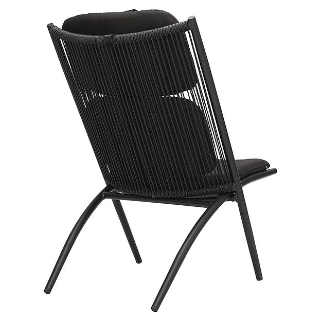 Кресло Hakon, черное фото 4