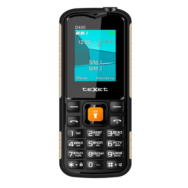 Мобильный телефон teXet TM-D400 цвет черный фото 1