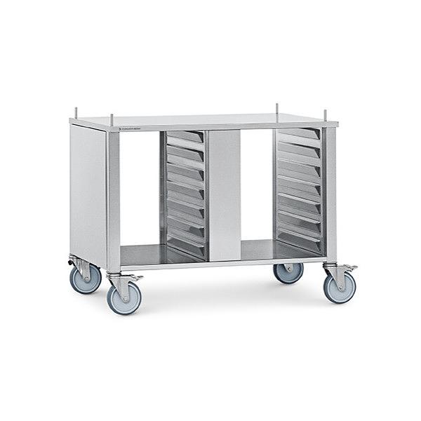 Подставка Convotherm 6.10, 10.10 закрытая с 2-х сторон, 14 пар направляющих на колесах фото 1