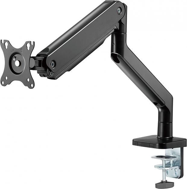 Кронштейн для мониторов Ultramounts UM730 черный 17"-45" макс.16кг крепление к столешнице поворот и наклон фото 6