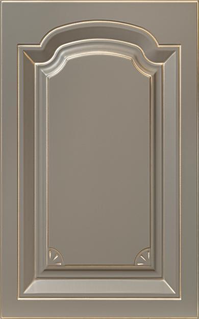 Мебельный фасад Клеопатра  «АРТиКА», серый/золото, опт фото 1