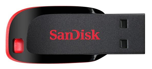 Флеш Диск Sandisk 16Gb Cruzer Blade SDCZ50-016G-B35 USB2.0 черный фото 1