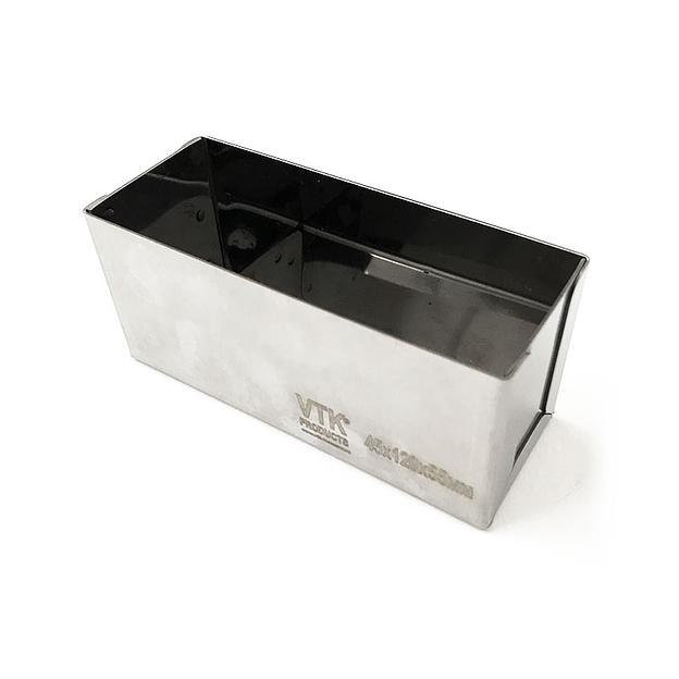 Форма для кекса 120x45x55 мм нержавеющая сталь фото 1