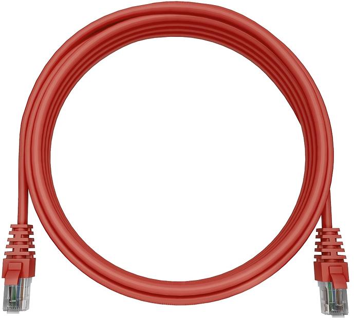 Патч-корд NTSS NTSS-PC-UTP-RJ45-5e-0.15-LSZH-RD NTSS-PC-UTP-RJ45-5E-0.15-LSZH UTP RJ-45 вил.-вилка RJ-45 кат.5E 0.15м красный LSZH (уп.:1шт) фото 2