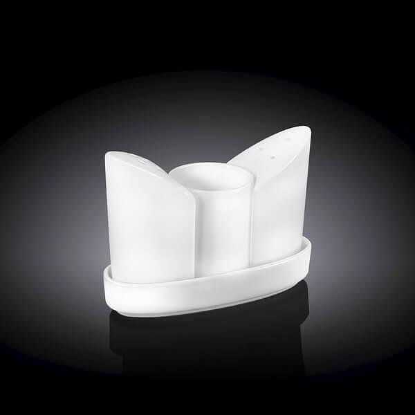 Набор для специй 3 пр. на подставке Wilmax /1/36/ фото 1