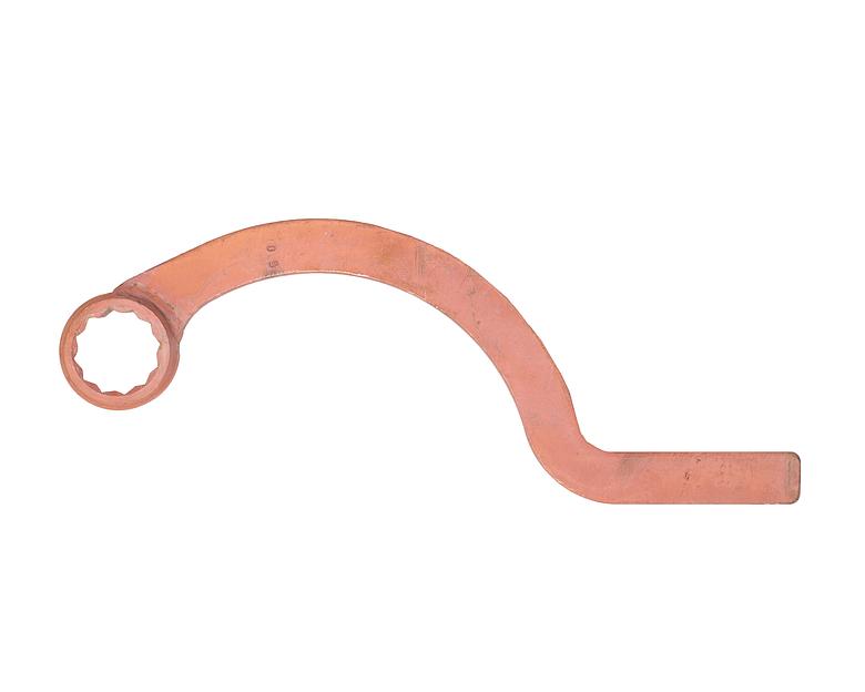 Ключ накид.серповидный 50 омедн. с поверкой фото 1