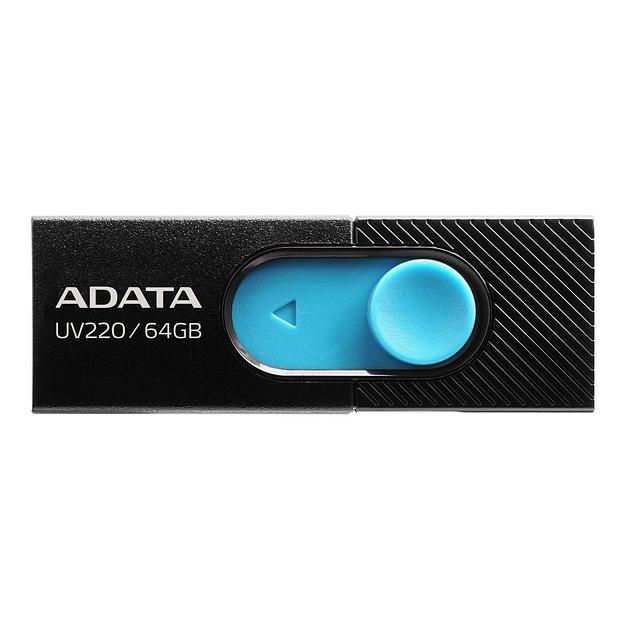 Флэш-накопитель 64GB AUV220-64G-RBKBL BLACK ADATA фото 1