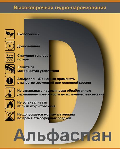 Строительная мембрана Альфаспан D фото 1