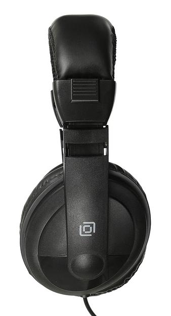 Наушники мониторные Оклик HP-M211V 1.8м черный проводные оголовье фото 4