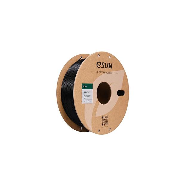Пластик ESUN PLA+175B1P1 PLA+/ 1.75мм/ 1кг/ черный фото 1