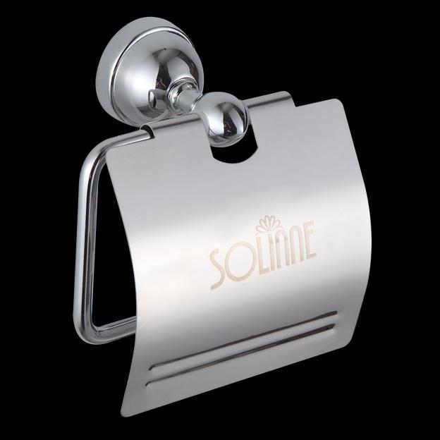 Держатель для туалетной бумаги "Solinne", 3086, хром фото 1