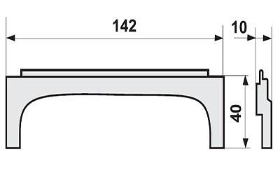ASA W Вставка для SDN1/2 фото 1