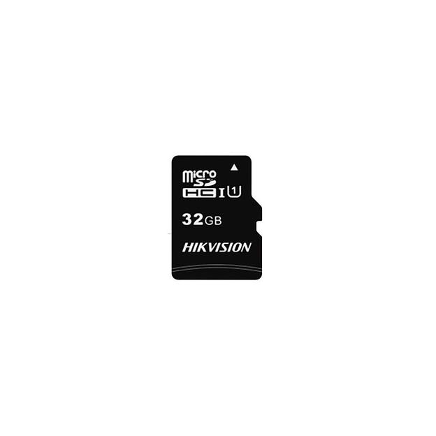 Карта памяти microSDHC UHS-I U1 Hikvision 32 ГБ, 92 МБ/с, Class 10, HS-TF-C1(STD)/32G/ZAZ01X00/OD, 1 шт., без адаптера фото 1