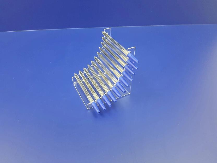 Подставка для ручек карандашей кистей 12 секции (горка радиус) фото 2