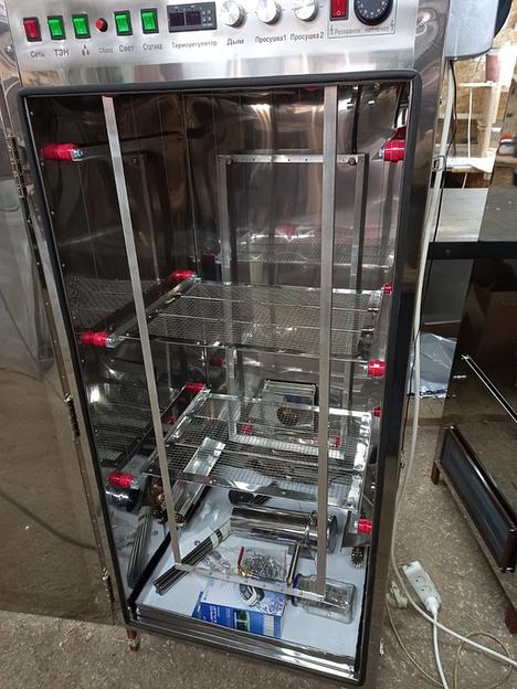 Коптильня для горячего и холодного копчения «Бизнес» 550 ННП фото 4