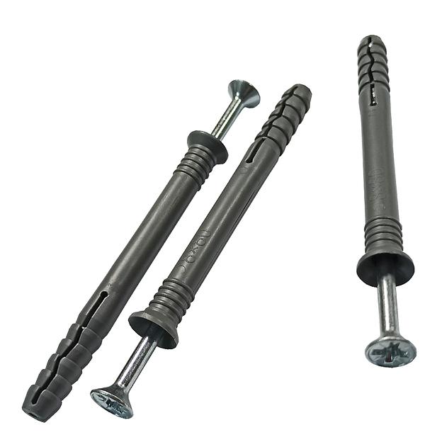 Дюбель-гвоздь 8х80 потайной бортик полипропилен (750шт) фото 3