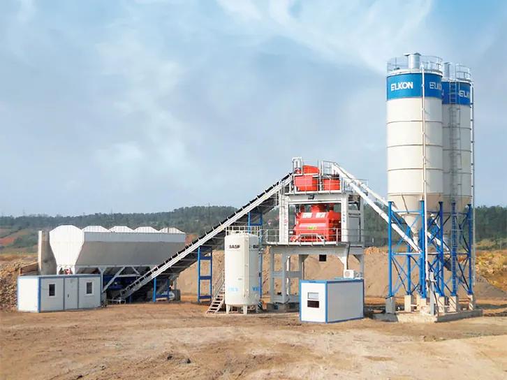 Стационарный бетонный завод ELKOMIX 180 фото 2