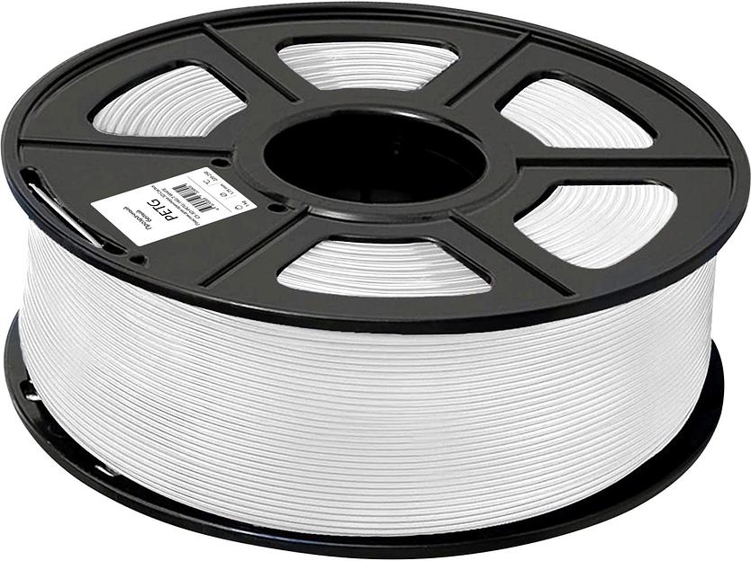 Пластик для принтера 3D Cactus CS-3D-PETG-1KG-T-WHITE PETG d1.75мм 1кг 1цв. фото 2