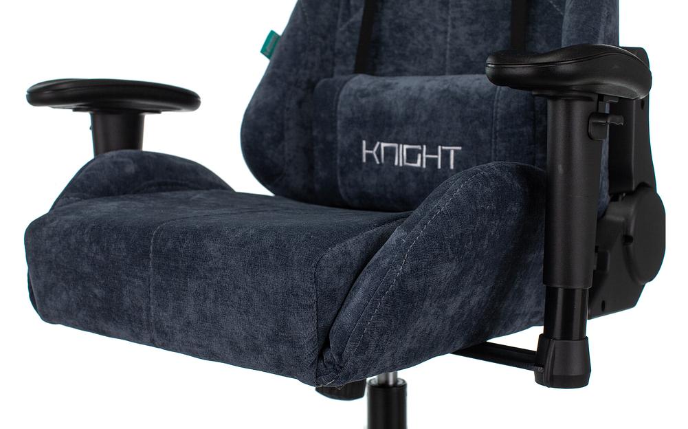 Кресло игровое Бюрократ VIKING KNIGHT Fabric синий Light-27 с подголов. крестовина металл фото 9