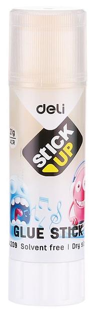 Клей-карандаш Deli EA20900 21гр корп.ассорти/прозрачный дисплей картонный детский Stick UP фото 5