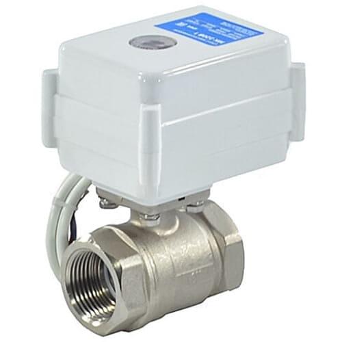 Кран шаровой латунь МК 220В 1" Ду 25 Ру16 ВР с эл/прив Neptun 2237777 фото 1