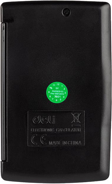 Калькулятор карманный Deli E39219 серый 8-разр. фото 5