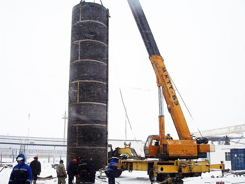 Резервуар вертикальный стальной цилиндрический РВС-2000 м³ фото 2
